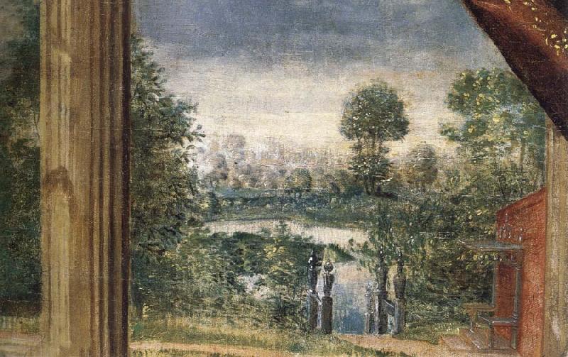 unknow artist Panorama of Part of Prince Henry-s Richmond Palace garden